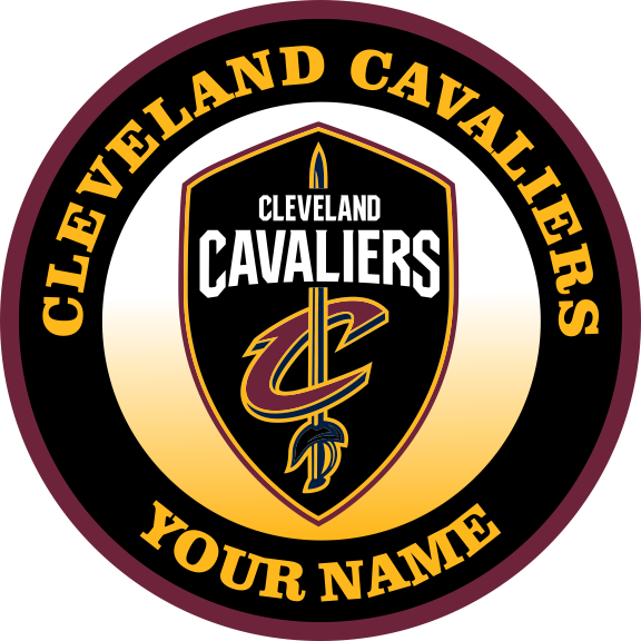 Cleveland Cavaliers Customized Logo vinyl decal